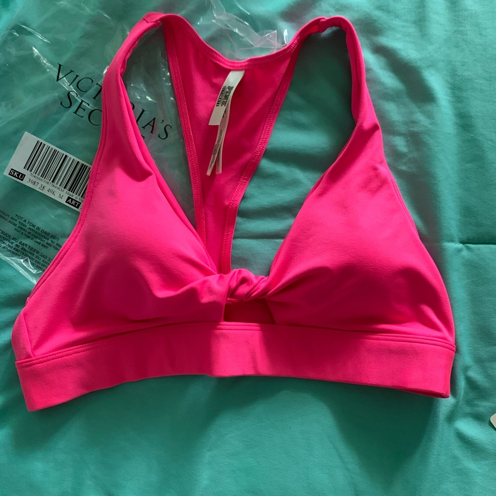 Victoria’s Secret Pink Twist Front Sports Bra